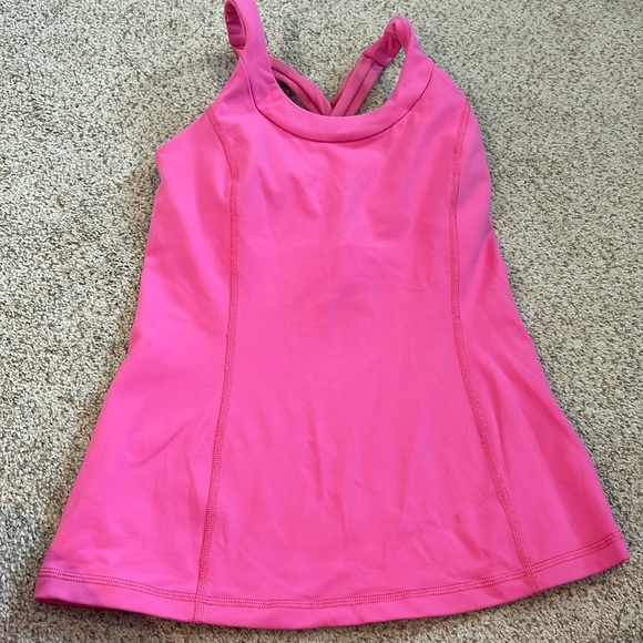 Lululemon Enhearten Tank in “pink paradise”, size 4. - Picture 2 of 13